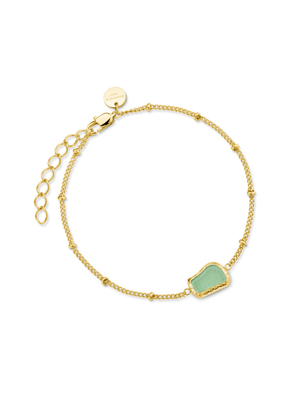 Rosefield Rosefield гривна в златист цвят Organic Gemstone JBOGG-J656