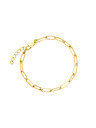 Rosefield Rosefield гривна в златист цвят Hammered Chain JBHCG-J595