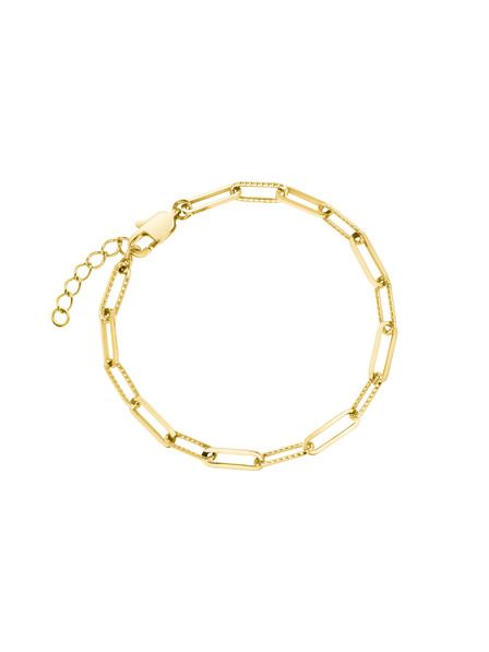 Rosefield Rosefield гривна в златист цвят Hammered Chain JBHCG-J595