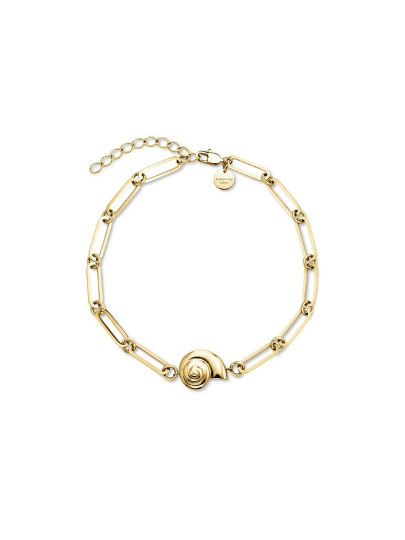 Rosefield Дамска позлатена гривна Rosefield JBSSG-J826