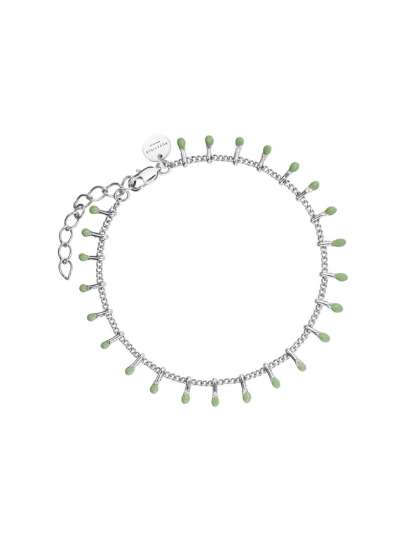Rosefield Rosefield гривна в сребрист цвят Drop chain JBDCS-J679