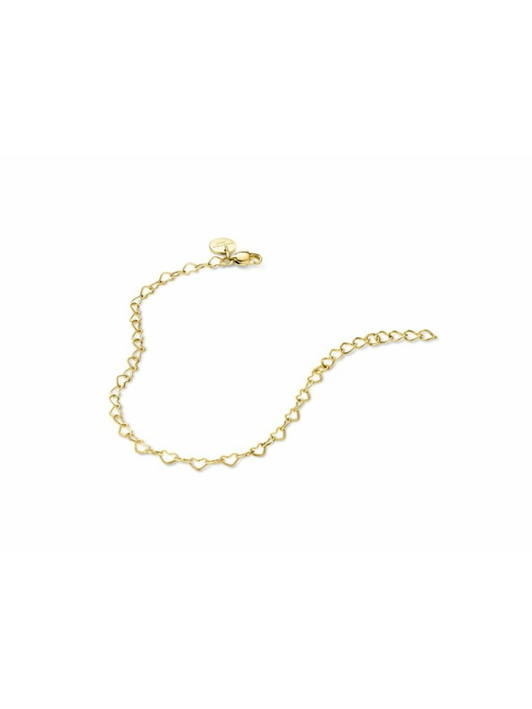 Rosefield Rosefield гривна в златист цвят Heart Chain JBHCG-J682