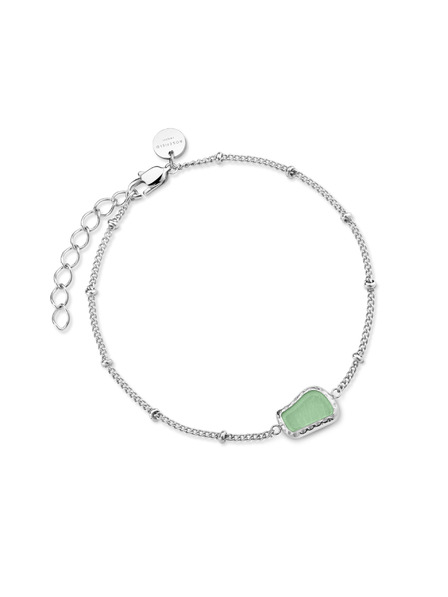 Rosefield Rosefield гривна в сребрист цвят Organic Gemstone JBOGS-J657