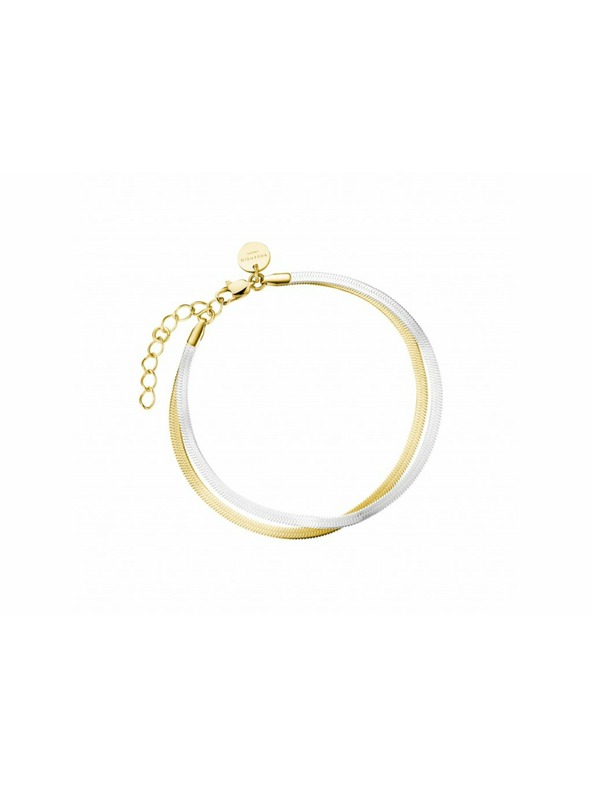 Rosefield Rosefield двуцветна гривна Snake JBSCD-J677