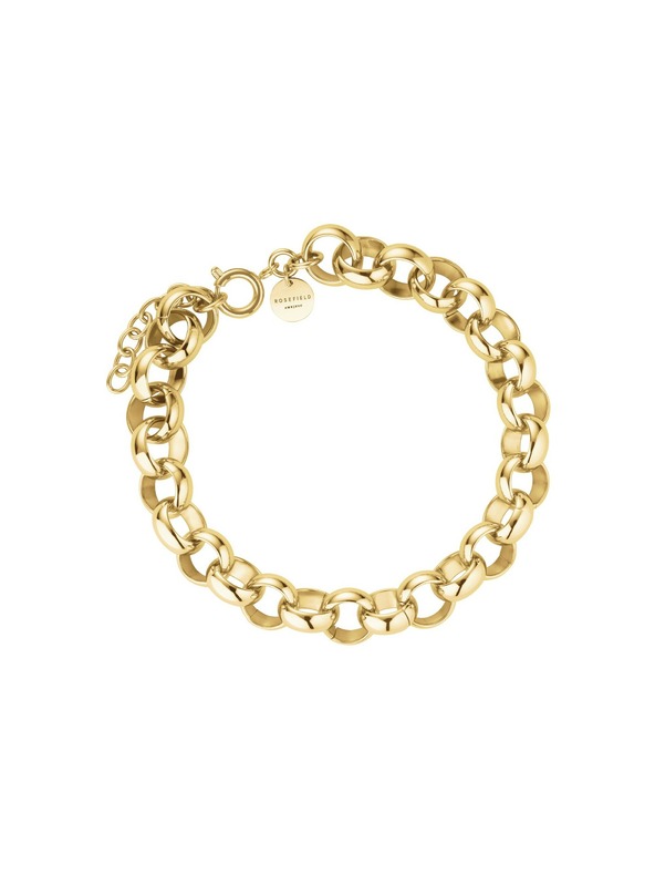 Rosefield Позлатена дамска гривна Rosefield JBCBG-J893