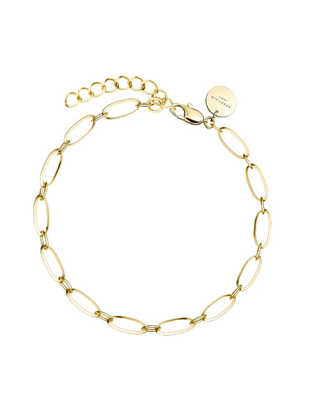 Rosefield Rosefield гривна в златист цвят Oval JBOLG-J540