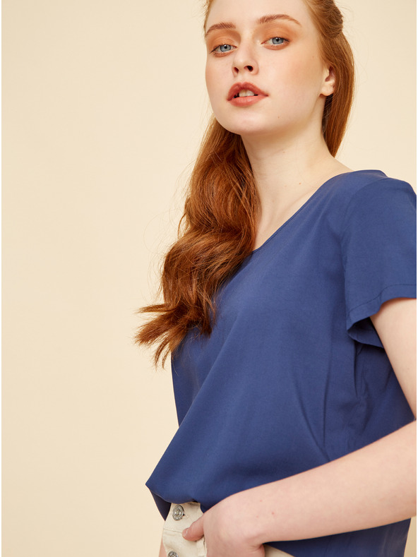 ZOOT.lab Тъмносиня блуза ZOOT.lab Pippy