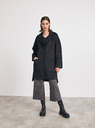 ZOOT.lab Черно дамско палто от вълна METROOPOLIS by ZOOT.lab Kandis