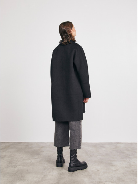 ZOOT.lab Черно дамско палто от вълна METROOPOLIS by ZOOT.lab Kandis