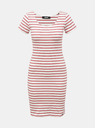 ZOOT.lab Бяло-червена раирана рокля с маншет ZOOT.lab Vally