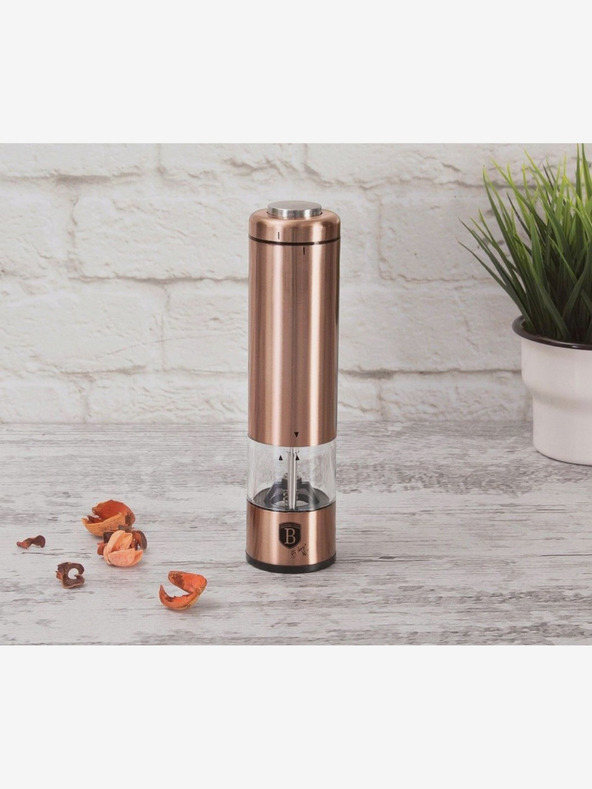 Berlingerhaus Електрическа мелничка за пипер и сол BERLINGERHAUS Rosegold Metallic Line