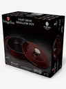 Berlingerhaus Чугунен тиган с капак 26 см Burgundy Line BERLINGERHAUS