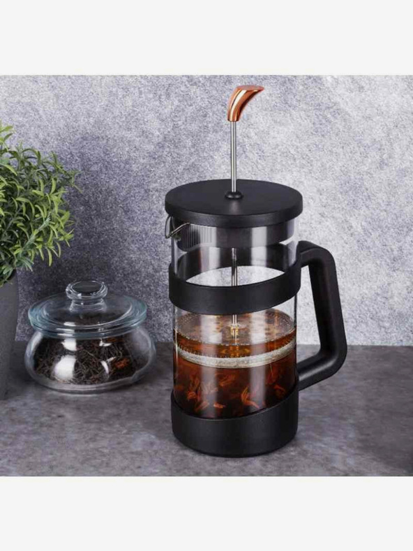 Berlingerhaus Каничка за чай и кафе French Press 600 ml Black Rose Collection BERLINGERHAUS