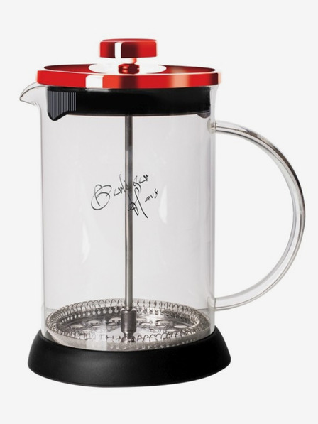 Berlingerhaus Чайник за кафе и чай French Press 600 ml Burgundy Metallic Line BERLINGERHAUS