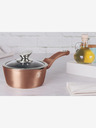 Berlingerhaus Тенджера с капак с мраморно покритие 16 см Rosegold Metallic Line BERLINGERHAUS