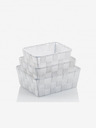 Kela Кош Alvaro комплект PP, бял, 3 бр. KELA
