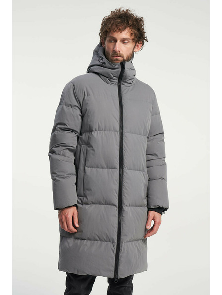 Tenson Мъжко зимно палто TENSON Tenzing Down Coat M сиво