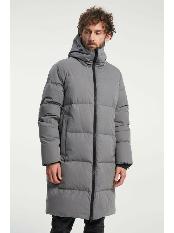 Tenson Мъжко зимно палто TENSON Tenzing Down Coat M сиво