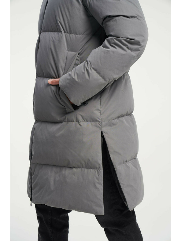 Tenson Мъжко зимно палто TENSON Tenzing Down Coat M сиво