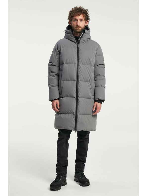 Tenson Мъжко зимно палто TENSON Tenzing Down Coat M сиво