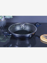 Berlingerhaus Кръгъл тиган с мраморен повърхност и капак 28 см BERLINGERHAUS Metallic Line Aquamarine Edition
