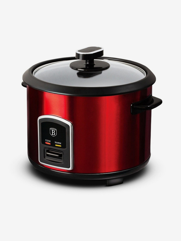 Berlingerhaus Готварска печка за ориз 1,8 л Burgundy Metallic Line BERLINGERHAUS
