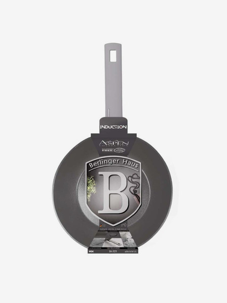Berlingerhaus Уок с титаниева незалепваща повърхност 28 см Aspen Collection BERLINGERHAUS