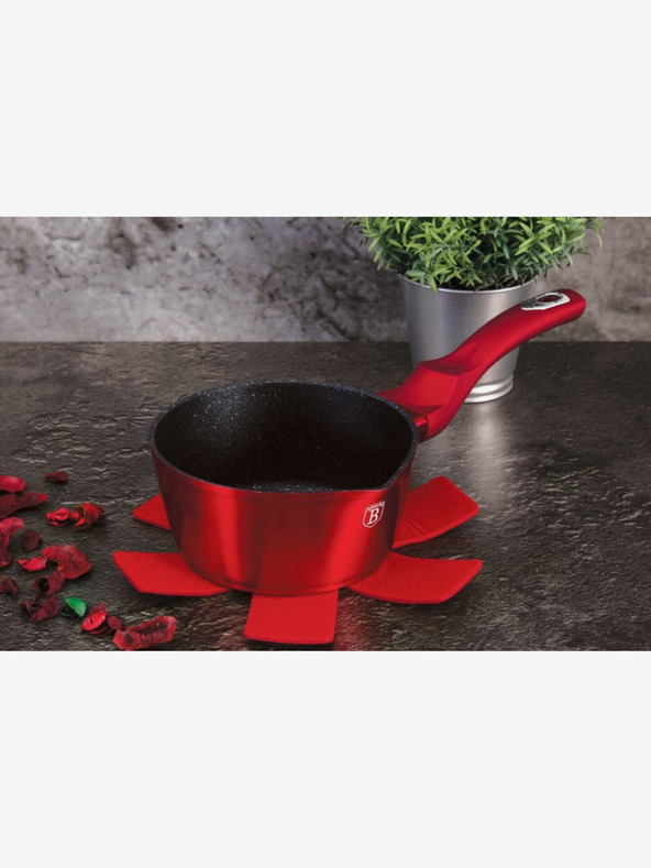 Berlingerhaus Тиган с мраморен повърхност BERLINGERHAUS Burgundy Metallic Line