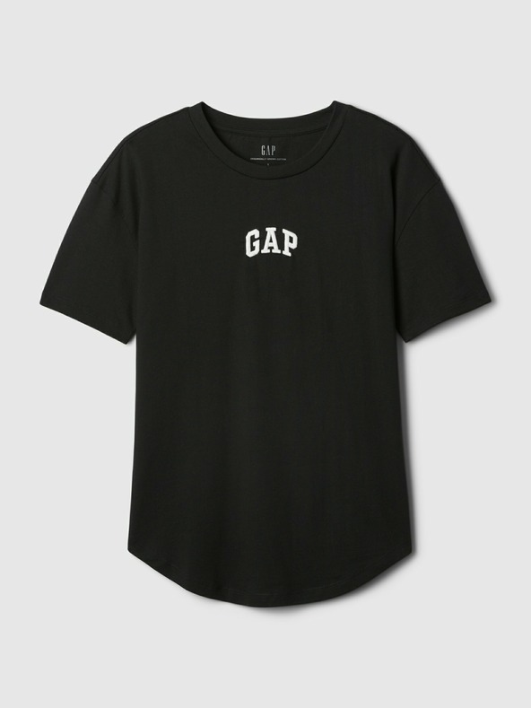 GAP Памучна тениска с логото на Gap
