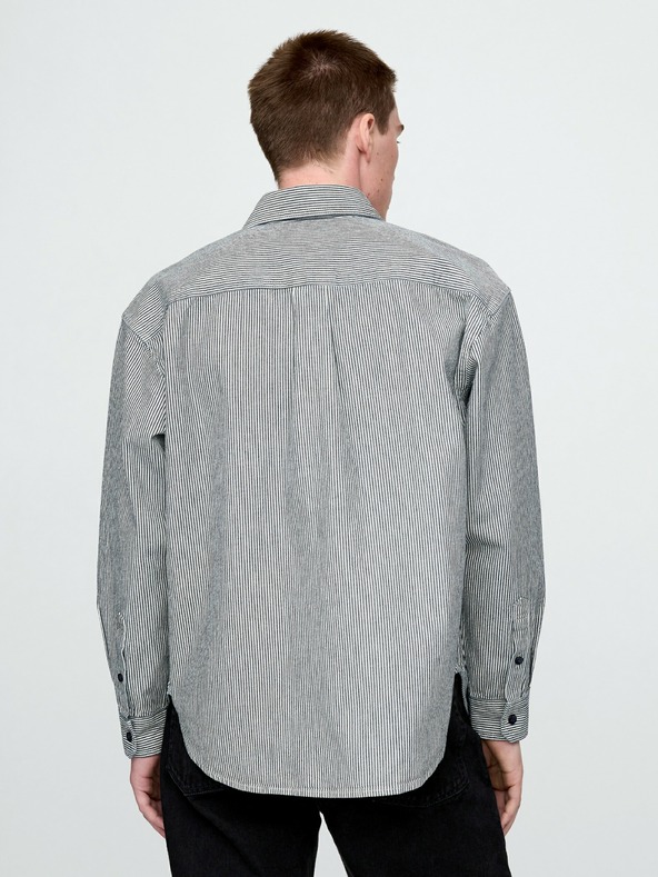 GAP Дънкова oversize риза Americana GAP