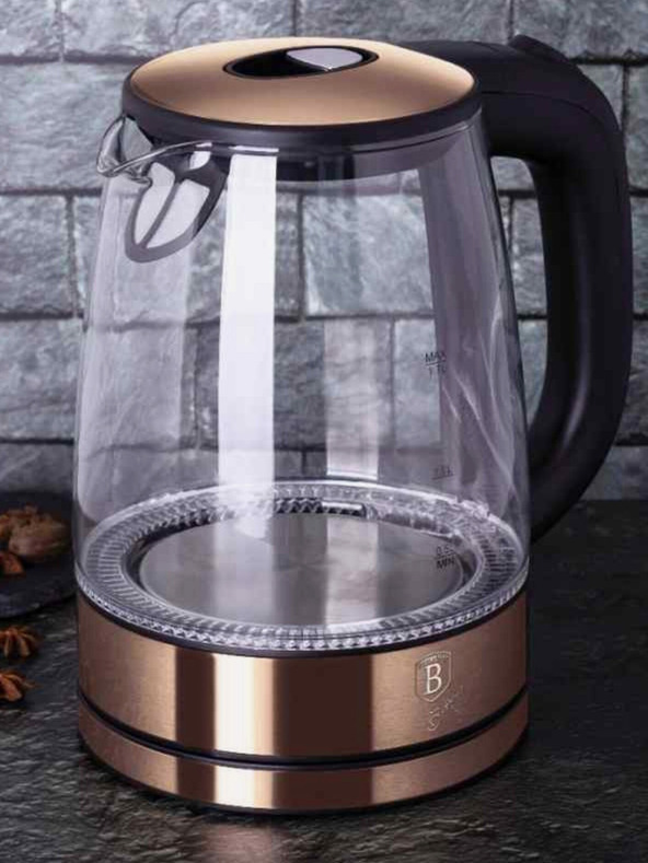 Berlingerhaus Електрическа кана 1,7 л 2200W Rosegold Metallic Line BERLINGERHAUS