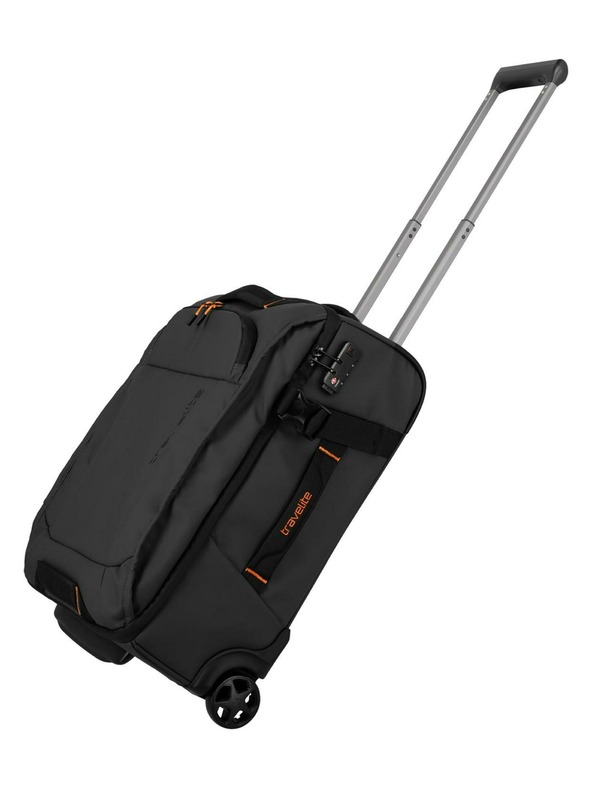 Travelite Пътническа чанта Travelite Briize Wheeled duffle S Black