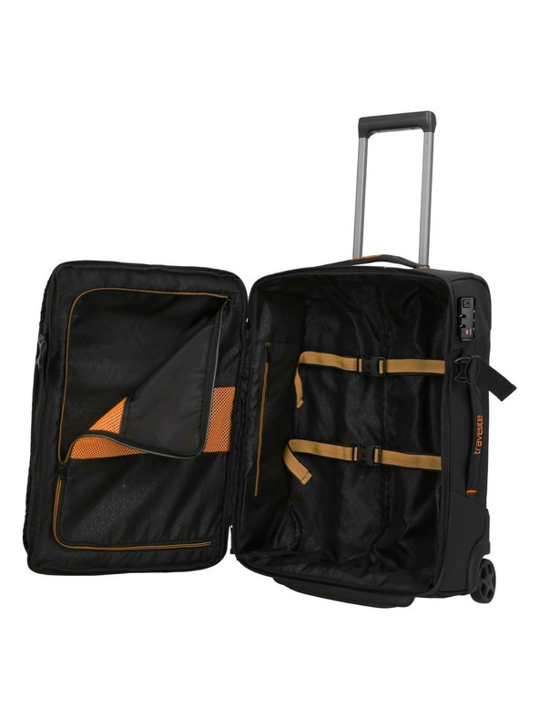 Travelite Пътническа чанта Travelite Briize Wheeled duffle S Black