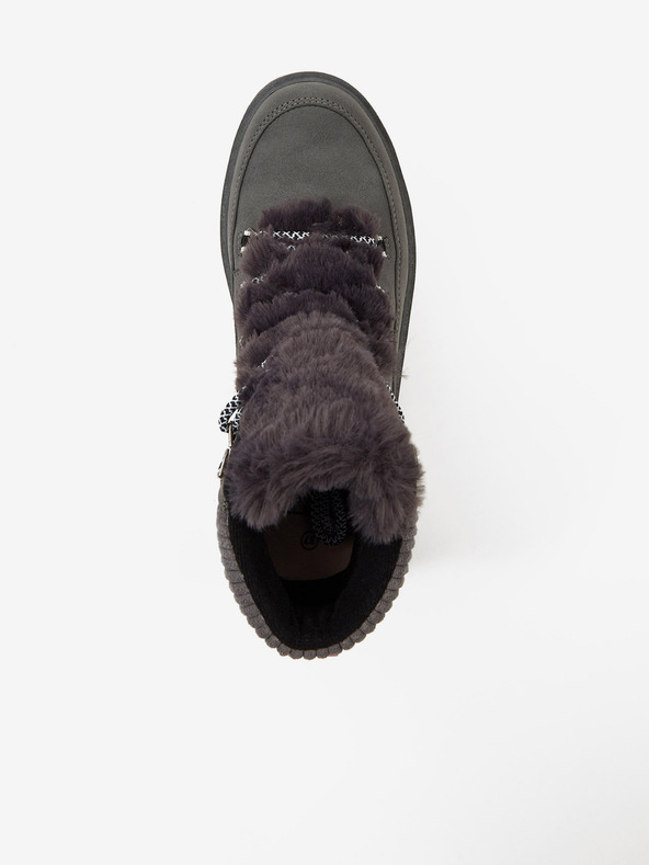 Sam 73 Тъмно сиви дамски зимни боти до глезена SAM 73 Tigrao