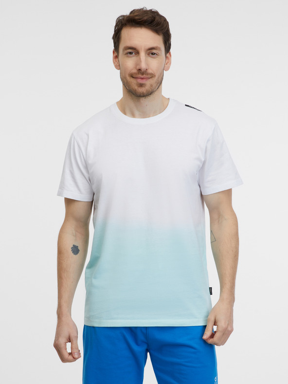 Sam 73 Синя и бяла мъжка тениска SAM 73 Vito