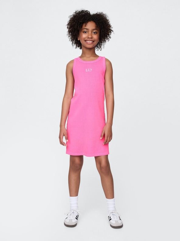 GAP Детска рипсена рокля GAP