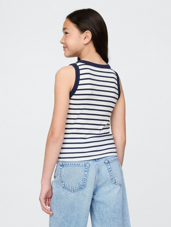 GAP Детски ребрест потник с лого GAP