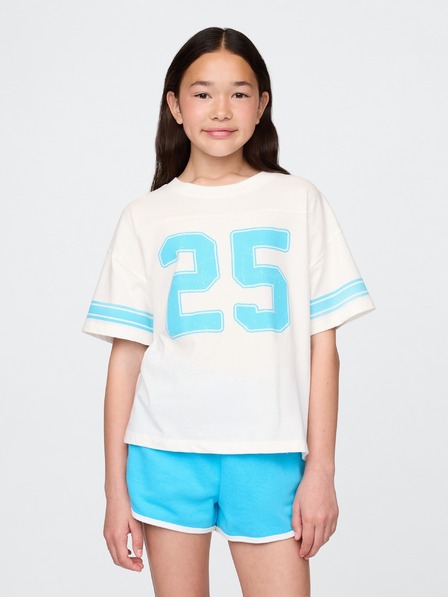 GAP Детска oversize тениска Varsity GAP
