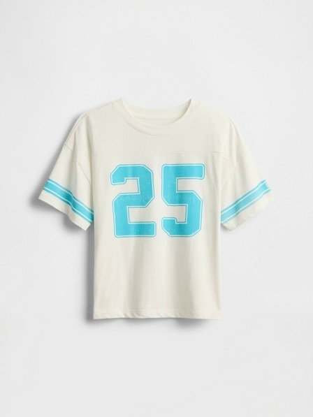 GAP Детска oversize тениска Varsity GAP