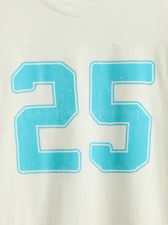 GAP Детска oversize тениска Varsity GAP