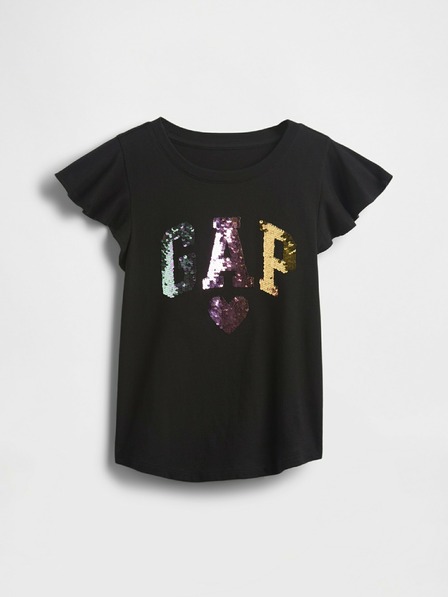 GAP GAP Бебешка тениска с пайети