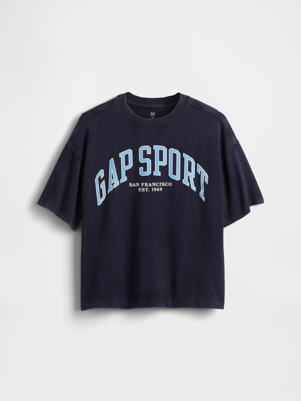 GAP Детска oversize тениска Gap Sport GAP