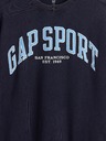 GAP Детска oversize тениска Gap Sport GAP