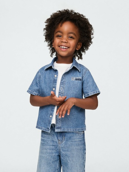 GAP Бебешка chambray риза GAP