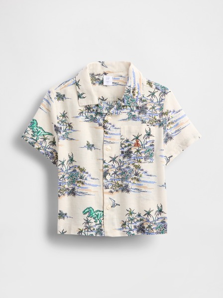 GAP Бебешка ленена риза Gap