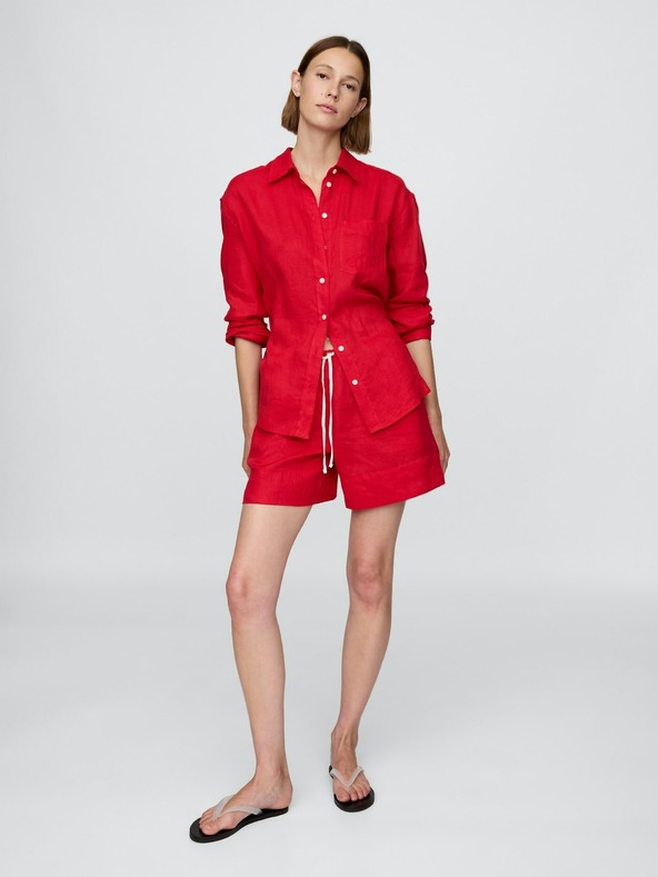 GAP Ленени къси панталони GAP