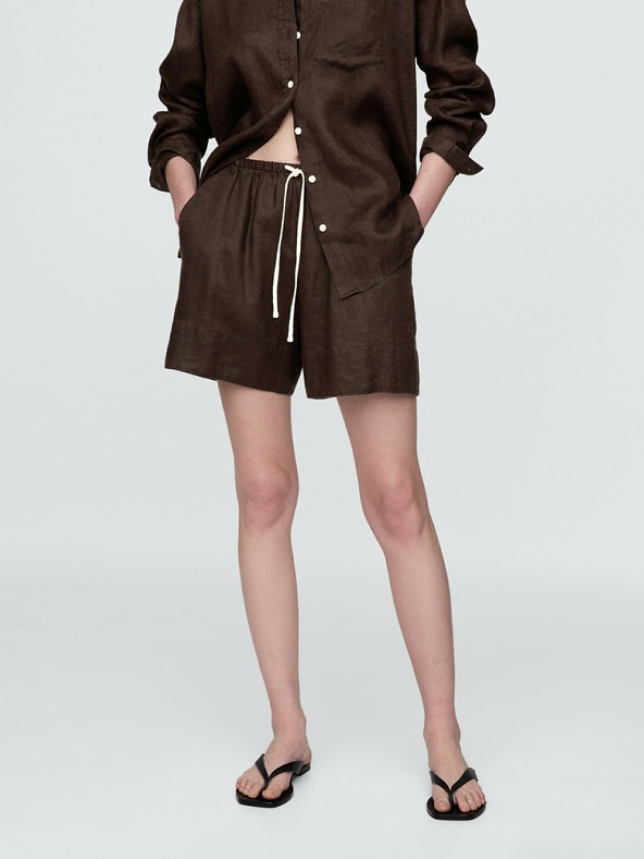 GAP Ленени къси панталони GAP