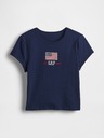 GAP Скъсена тениска Americana GAP