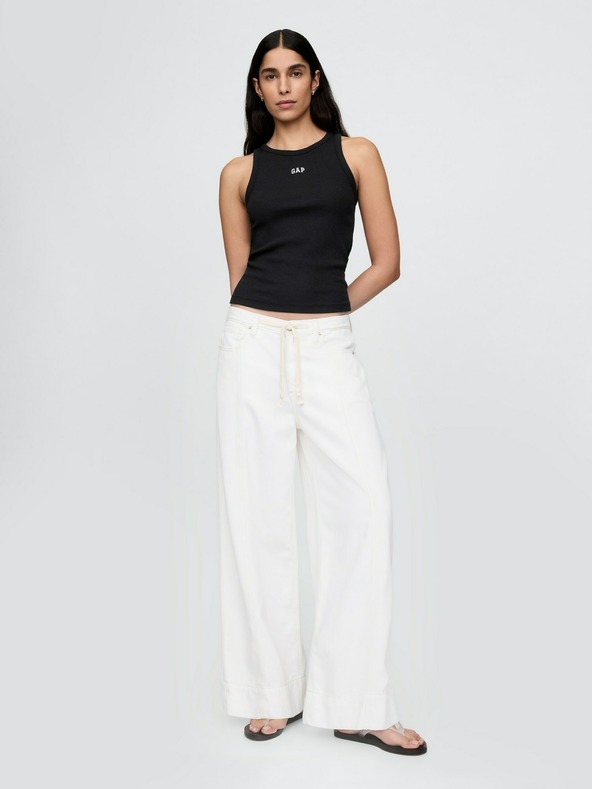 GAP Ребрест топ с лого Americana GAP