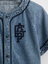 GAP Детска дънкова риза Baseball GAP